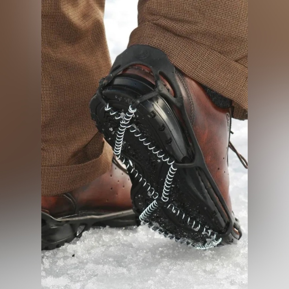 Yaktrax Spikeless Ice and Snow Shoe Gripper Sole Covers Unisex Large NWOT Black